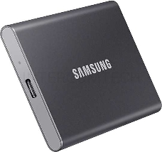 Твердотельный накопитель Samsung SSD 2TB T7, USB Type-C, R/W 1000/1050MB/s, Titanium