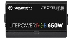 Блок питания Thermaltake Litepower RGB 650W (PS-LTP-0650NHSANE-1) v2.3, A.PFC, 80 Plus , Fan 12 cm, Retail