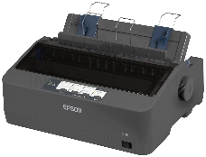 Принтер матричный Epson LX-350 (C11CC24031 ), (А4, 357 cps (12 cpi), USB, LPT, COM)