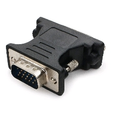 Переходник Cablexpert VGA-DVI, 15M/25F, черный, пакет (A-VGAM-DVIF-01)