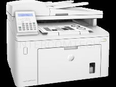 МФУ HP LaserJet Pro MFP M227fdn, лазерный принтер/сканер/копир/факс, A4, 28 стр/мин, 1200x1200 dpi, 256 Мб, ADF35, дуплекс, подача: 260 лист., вывод: 150 лист., Post Script, Ethernet, USB, NFC, ЖК-панель (Старт.к-ж 1600 стр)