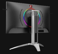 МОНИТОР 27 AOC AGON AG273QX Black-Silver с поворотом экрана (VA, 2560x1440, 165Hz, HDR400, 1 ms, 178°/178°, 400 cd/m, 5