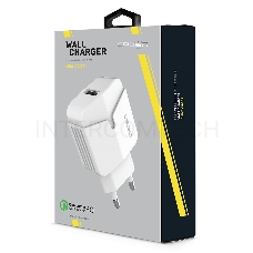 Сетевое универсальное зарядное устройство Crown Micro CMWC-3030F white
