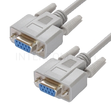 Кабель Greenconnect COM RS-232 порта соединительный 20 m, 9F / 9F Premium, серый, GCR-50649