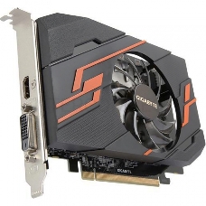 Видеокарта GIGABYTE GV-N1030OC-2GI PCI-E 3.0 2 ГБ GDDR5, 64 бит, DVI-D, HDMI, GPU 1265 МГц