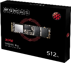Накопитель SSD ADATA 512GB XPG SX8200 Pro, M.2 2280, PCI-E 3x4, [R/W - 3350/2350 MB/s] 3D-NAND TLC