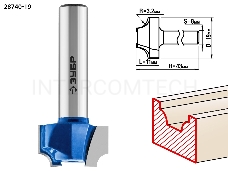 Фреза пазовая фасонная №1 ЗУБР 19x11мм, радиус 3,2мм