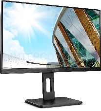 Монитор 23.8 AOC 24P2C Black с поворотом экрана (IPS, 1920x1080, 75Hz, 4 ms, 178°/178°, 250 cd/m, 50M:1, +HDMI, +Displa