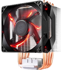 Кулер Cooler Master Hyper H410R, 600-2000 RPM, 100W, 4-pin, Red LED fan, Full Socket Support