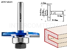 Фреза ЗУБР 28757-50.8-5  горизонтально-пазовая d= 50.8мм высота-5мм хв.-8мм d-22мм профессионал