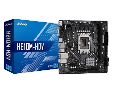 Материнская плата Asrock H610M-HDV Soc-1700 Intel H610 2xDDR4 mATX AC`97 8ch(7.1) GbLAN RAID+VGA+HDMI+DP