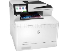 МФУ лазерный, HP Color LaserJet Pro MFP M479fdw (W1A80A), (цветной, A4, принтер/копир/сканер/факс, 600dpi, 27ppm, DADF50, WiFi, Lan, USB)