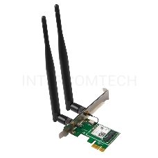 Сетевой адаптер Tenda E30 беспроводной двухдиапазонный PCI-e адаптер Wi-Fi 6 AX3000 c Bluetooth 5.0