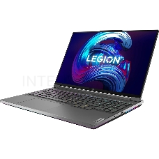 Ноутбук Lenovo Legion 7 16IAX7 16(2560x1600 IPS)/Intel Core i7 12800HX(2Ghz)/16384Mb/512SSDGb/noDVD/Ext:nVidia GeForce RTX3070Ti(8192Mb)/Cam/BT/WiFi/99WHr/war 1y/2.53kg/storm grey/noOS + 300W, RU kbd