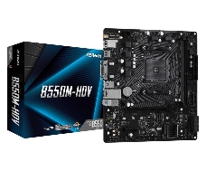 Материнская плата Asrock B550M-HDV Soc-AM4 AMD B550 2xDDR4 mATX AC`97 8ch(7.1) GbLAN RAID+VGA+DVI+HDMI