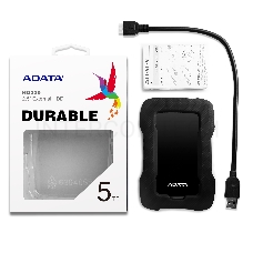 Внешний жесткий диск 5TB ADATA HD330, 2,5 , USB 3.1, черный
