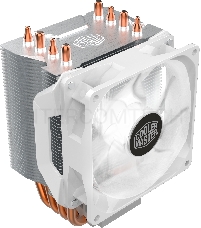 Кулер Cooler Master Hyper H410R White Edition, 600-2000 RPM, 100W, 4-pin, Full Socket Support