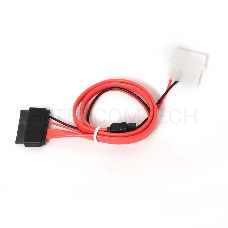 Кабель Gembird/Cablexpert Кабель Combo miniSATA , molex+SATA/miniSATA, 6pin+7pin, (длина инт-35см, пит-30см),(CC-SATA-C2)