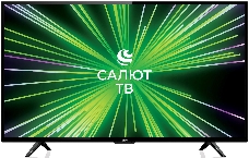 Телевизор BBK 43 43LEX-7387/FTS2C Салют ТВ черный FULL HD 50Hz DVB-T2 DVB-C DVB-S2 USB WiFi Smart TV (RUS) LED