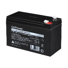 Аккумулятор свинцово-кислотный GoPower LA-1270/security 12V 7Ah клеммы T2/ F2 (1/5)
