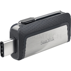 Флеш Диск Sandisk 16Gb Ultra Dual SDDDC2-016G-G46 USB3.0 U Type-CTM серый/узор