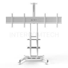 Стойка для телевизора с кронштейном ONKRON TS1881 50-86, мобильная, белая