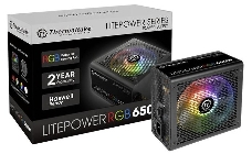 Блок питания Thermaltake Litepower RGB 650W (PS-LTP-0650NHSANE-1) v2.3, A.PFC, 80 Plus , Fan 12 cm, Retail