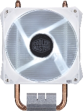 Кулер Cooler Master Hyper H410R White Edition, 600-2000 RPM, 100W, 4-pin, Full Socket Support