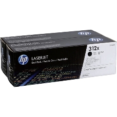Тонер-картридж двойная упаковка Hewlett-Packard HP 312A CF380XD черный для LaserJet Pro M476dn, M476dw, M476nw 4400 стр.