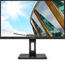 Монитор 23.8 AOC 24P2C Black с поворотом экрана (IPS, 1920x1080, 75Hz, 4 ms, 178°/178°, 250 cd/m, 50M:1, +HDMI, +Displa