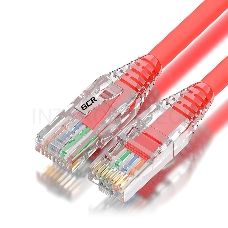 Патч-корд GCR 1.5m LSZH UTP кат.5e, коннектор ABS, 24 AWG, ethernet high speed 1 Гбит/с, RJ45, T568B, GCR-52621