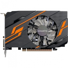 Видеокарта GIGABYTE GV-N1030OC-2GI PCI-E 3.0 2 ГБ GDDR5, 64 бит, DVI-D, HDMI, GPU 1265 МГц