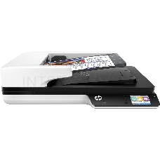 Сканер HP ScanJet Pro 4500 fn1, планшетный, A4, CIS, 1200dpi, 24bit, ADF 50 sheets, Duplex, 30 ppm/60 ipm, USB 3.0, GigEth.,1y warr, Network Scanner (замена SJ N6350 L2703A)