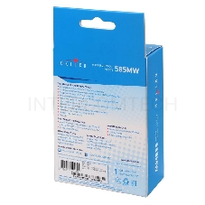 Мышь Oklick 585MW black optical (1600dpi) cordless USB (6but)