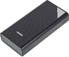 Мобильный аккумулятор Digma DGP-30000-4U Li-Pol 30000mAh 3A черный 2xUSB