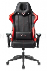 Кресло игровое Бюрократ VIKING 5 AERO RED черный/красный искусственная кожа