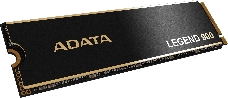 Твердотельный накопитель ADATA SSD LEGEND 900, 512GB, M.2(22x80mm), NVMe 1.4, PCIe 4.0 x4, 3D NAND, R/W 6200/2300MB/s, IOPs н.д./н.д., TBW 130, DWPD 0.14, with Heat Sink (5 лет)
