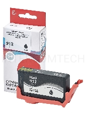 Струйный картридж Sakura 3YL80AE (№912 Black) для HP, черный, 18 мл., 300 к.