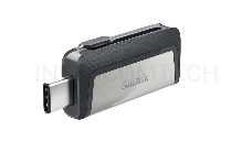 Флеш Диск Sandisk 16Gb Ultra Dual SDDDC2-016G-G46 USB3.0 U Type-CTM серый/узор