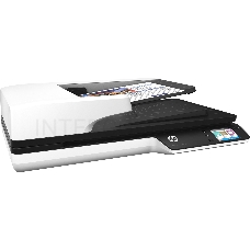 Сканер HP ScanJet Pro 4500 fn1, планшетный, A4, CIS, 1200dpi, 24bit, ADF 50 sheets, Duplex, 30 ppm/60 ipm, USB 3.0, GigEth.,1y warr, Network Scanner (замена SJ N6350 L2703A)