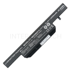 Аккумуляторная батарея для ноутбука DNS Clevo W650 11.1V 4400mAh W650BAT-6 черная