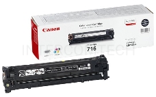 Тонер-картридж Canon Cartridge 716BK (1980B002) черный, 2300 стр., для LBP-5050/5050N