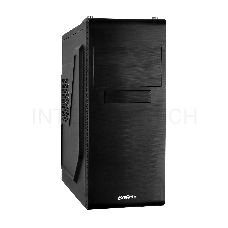 Корпус Miditower Exegate UN-603 Black, ATX, <UN450, 120mm> 2*USB, Audio