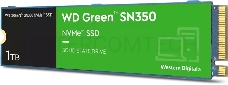 Твердотельный накопитель SSD Western Digital WD Green SN350 NVMe WDS100T3G0C 1ТБ M2.2280 (QLC)