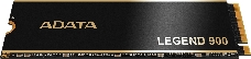 Твердотельный накопитель ADATA SSD LEGEND 900, 512GB, M.2(22x80mm), NVMe 1.4, PCIe 4.0 x4, 3D NAND, R/W 6200/2300MB/s, IOPs н.д./н.д., TBW 130, DWPD 0.14, with Heat Sink (5 лет)