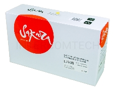 Картридж SAKURA CLTY407S для Samsung CLP-320/325, CLX-3185, желтый, 1000 к.