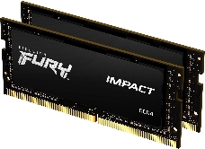 Память оперативная Kingston 64GB 3200MHz DDR4 CL20 SODIMM (Kit of 2) FURY Impact