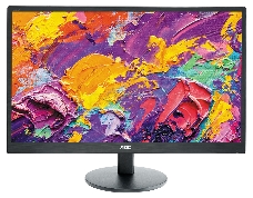 Монитор 23.6 AOC M2470SWD2 Black (MVA, LED, Wide, 1920x1080, 5ms, 178°/178°, 250 cd/m, 50M:1, +DVI)