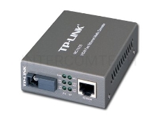 Медиаконвертер TP-Link MC111CS SMB  10/100M RJ45 to 100M single-mode, Full-duplex, up to 20Km