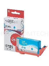 Струйный картридж Sakura 3YL81AE (№912XL Cyan) для HP, голубой, 10,5 мл., 825 к.